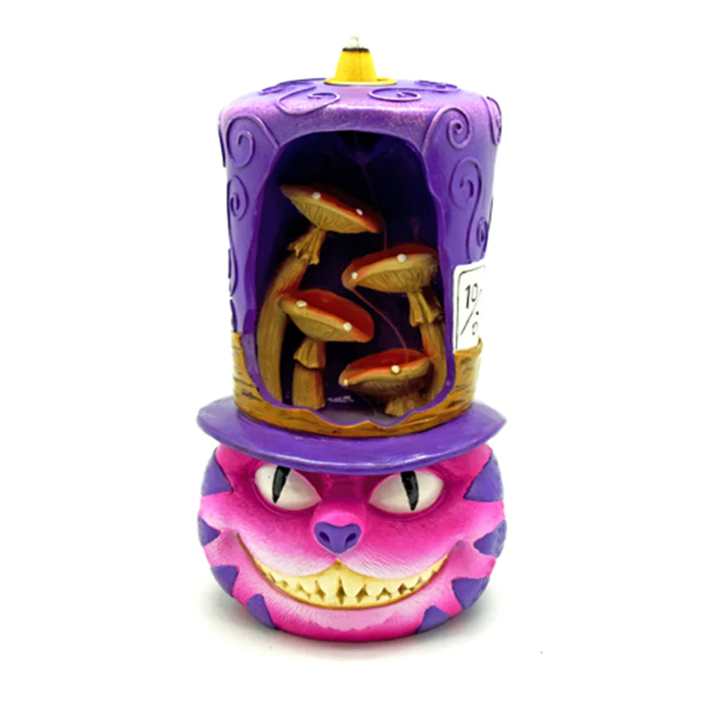 Backflow Magic Incense Burner : Cheshire Cat