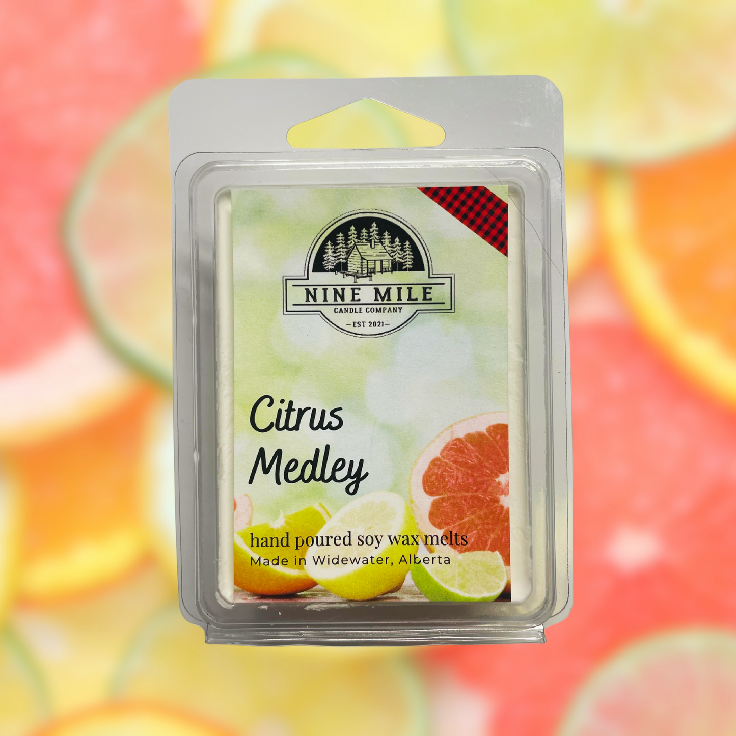 Nine Mile Soy Wax  Citrus Medley