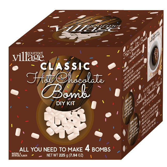 Gourmet Village : Classic Hot Chocolate Bombs DIY Kit