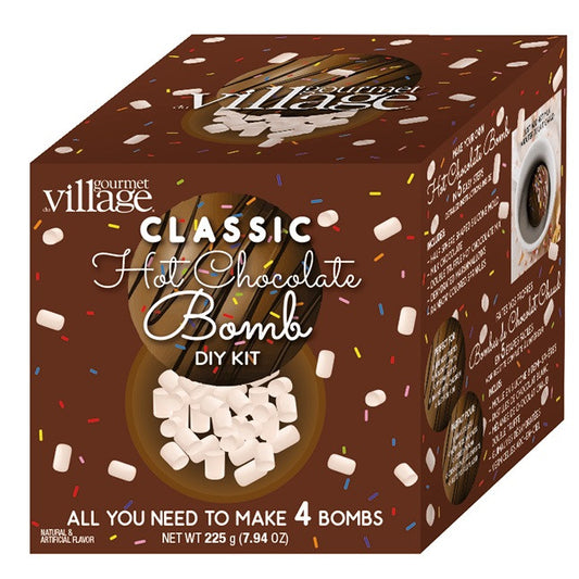 Gourmet Village : Classic Hot Chocolate Bombs DIY Kit