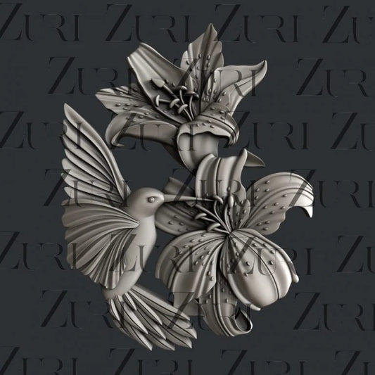 Zuri Designs Inc :  Colibri Flutter
