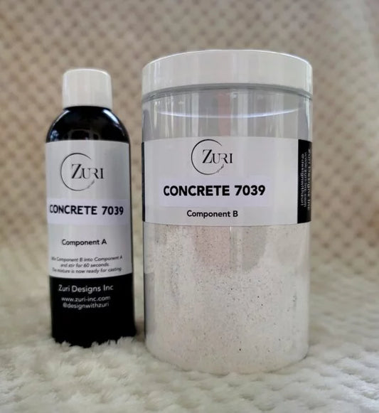 Zuri Concrete Acrylic Resin Black 2 Part