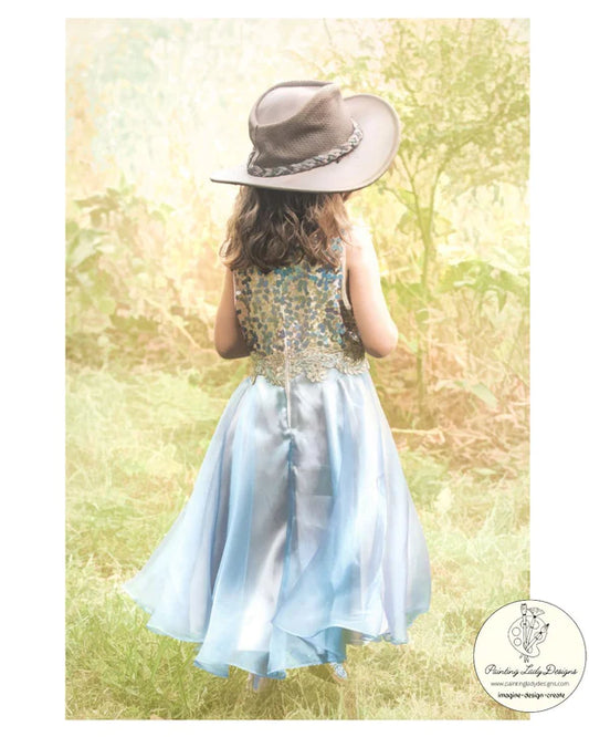 Painting Lady Designs : Cowboy Princess Decoupage 12x18"
