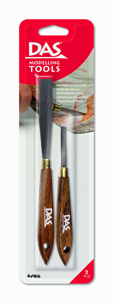 Das - Modelling Tools Steel Spatula 2 pc
