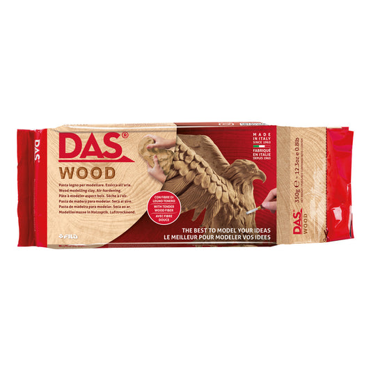 Das - Air Dry Modelling Clay - Wood 350g & 700g