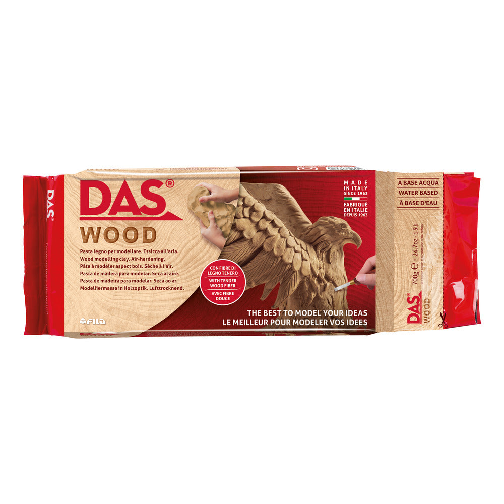 Das - Air Dry Modelling Clay - Wood 350g & 700g
