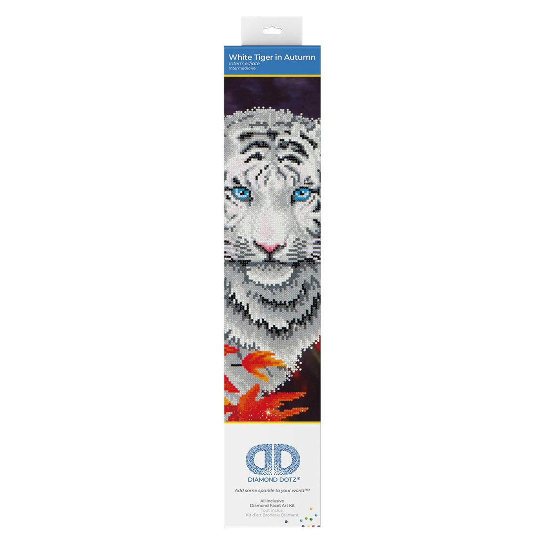 Diamond Dotz - White Tiger In Autumn