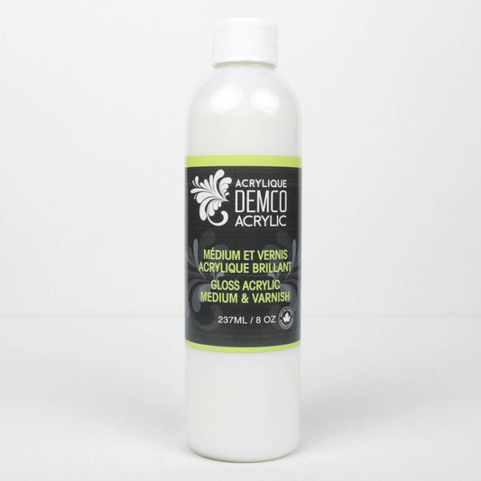 Demco - Gloss Acrylic Medium & Varnish 237 ml