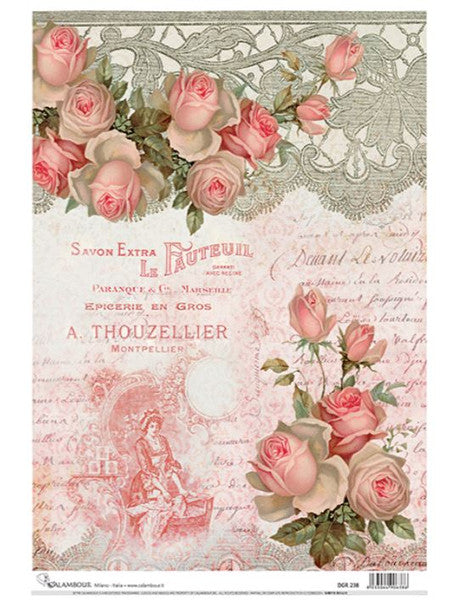 Calambour - Pink Lace Elegance A3