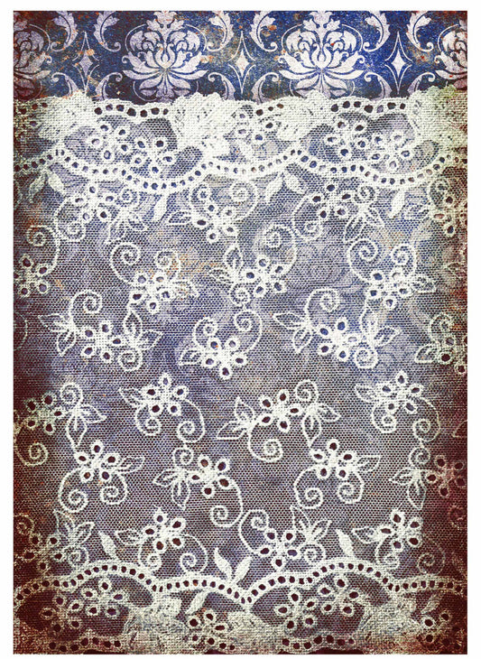 Calambour - Blue Lace A3 Rice Paper