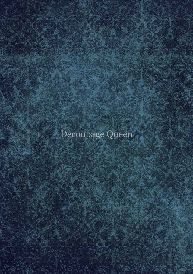 Decoupage Queen - Blue Brocade 5 sheets