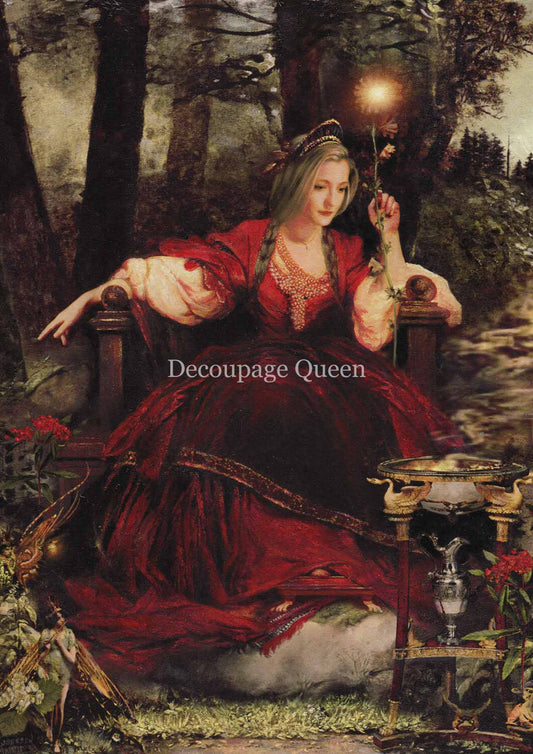 Decoupage Queen - Howard David Johnson - Queen Mab Bringer of Dreams 5 sheets