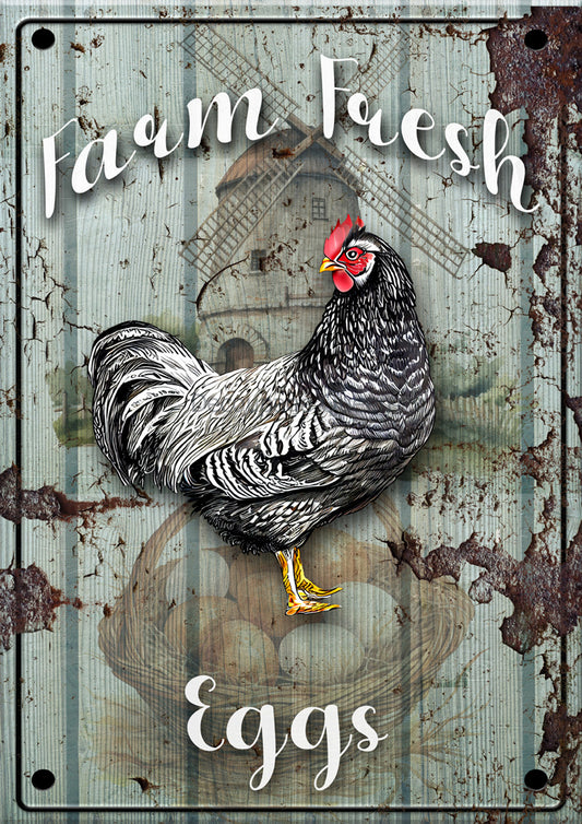 Decoupage Queen A4 Farm Fresh Eggs Paper