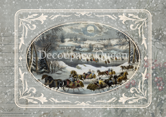 Decoupage Queen Dainty Queen Central Park A4