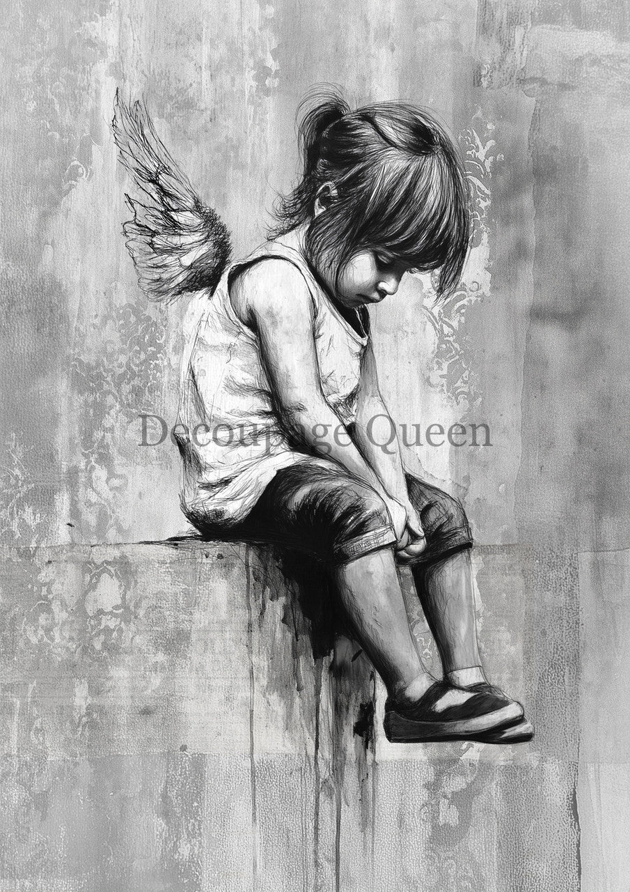 Decoupage Queen - Summer 2025 Andy Skinner - Contemplating A4 & A3