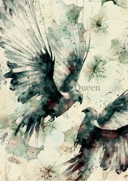 Decoupage Queen - Summer 2025 Andy Skinner - Wings of a Dove A4 & A3