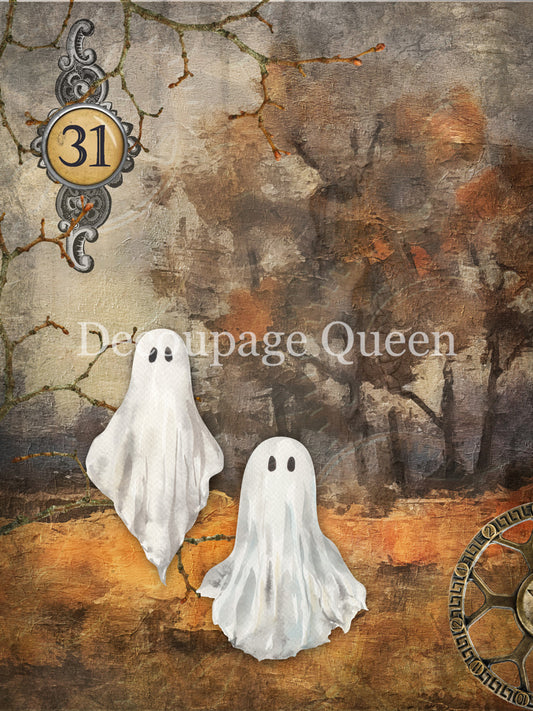 Decoupage Queen - Haunted Forest Rice Paper A4, A3