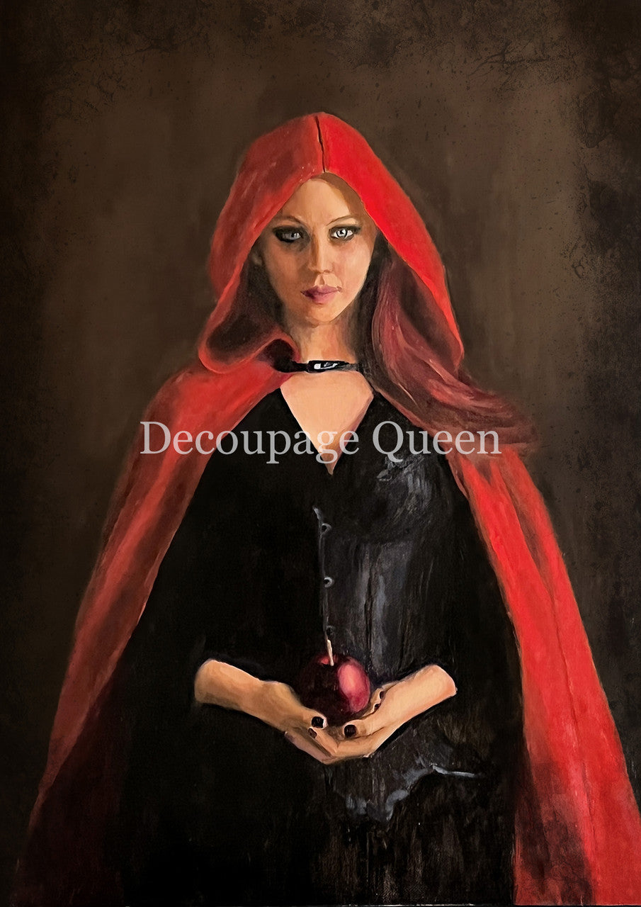 Decoupage Queen - Teresa Rene Art The Temptress Rice Paper A4, A3