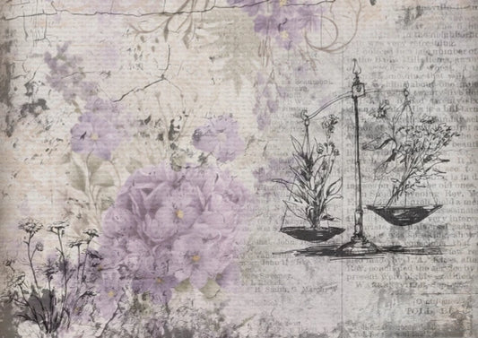 Decoupage Queen - Iveta Ziedina, Herbal Medicine A4 & A3 Rice Paper