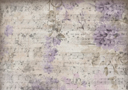 Decoupage Queen - Iveta Ziedina, Lilac Song A4 & A3 Rice Paper