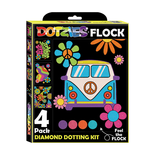 Dotzies Flock - Neon Peace & Love