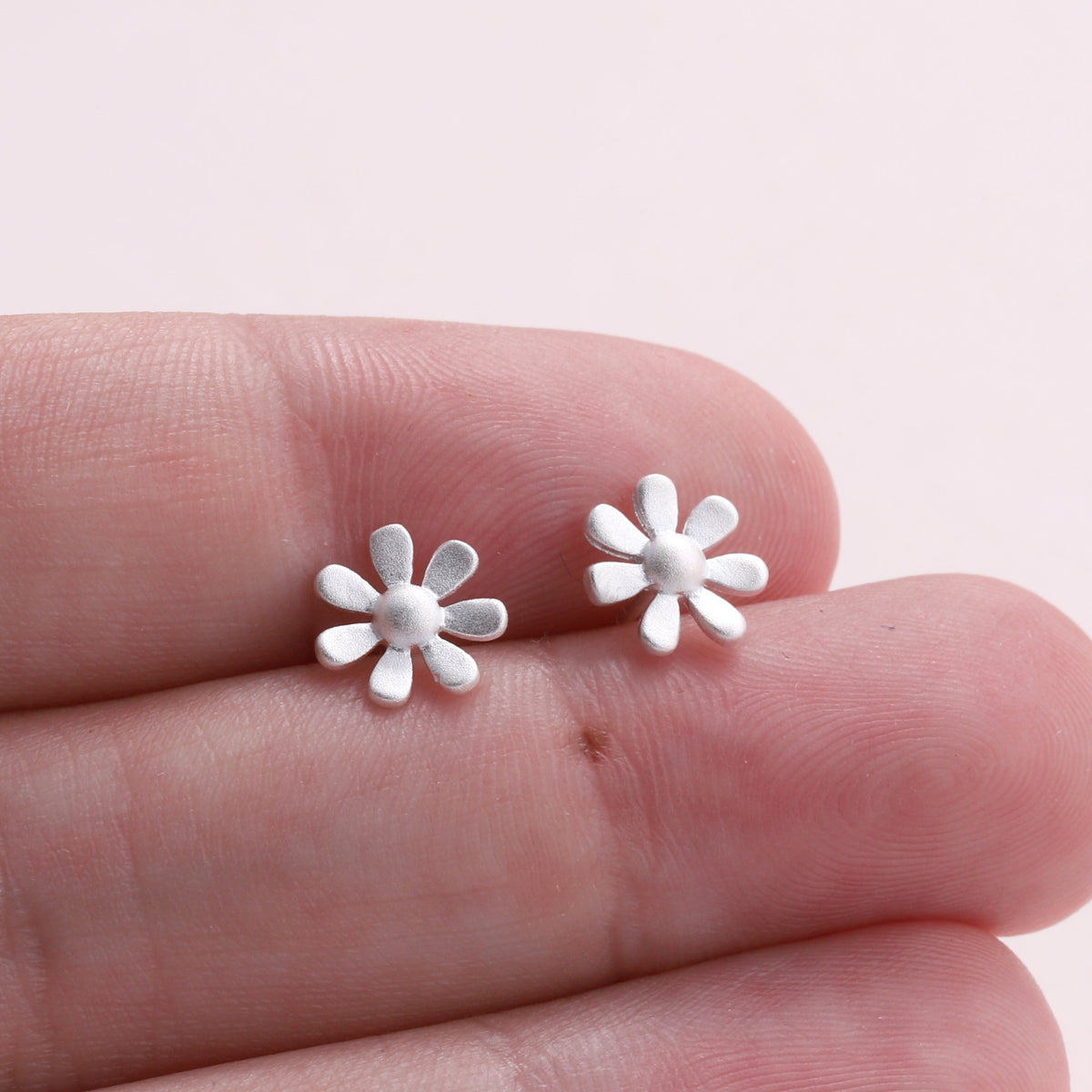 Grow Happy Silver Earrings