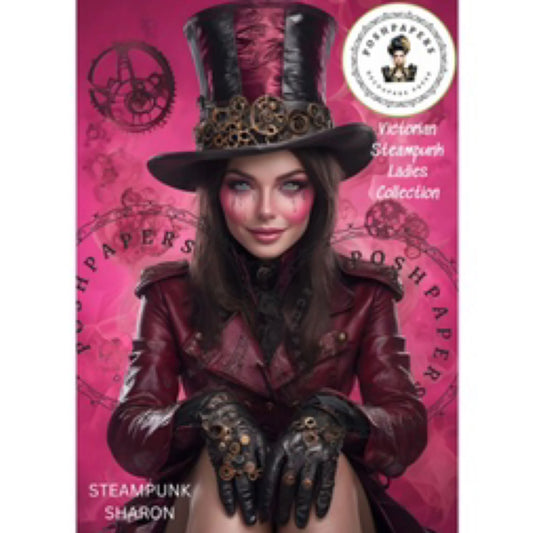 Posh Papers - Steampunk Sharon 50x76 cm