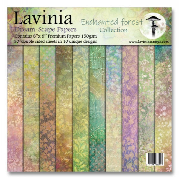 Lavinia Stamps : Dreamscape Papers - The Enchanted Forest Collection