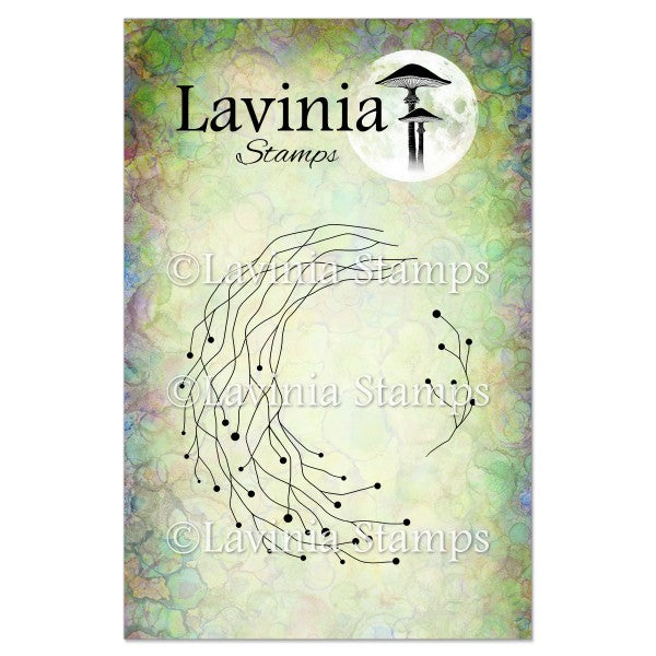 Lavinia Stamp Red Berry Wreath