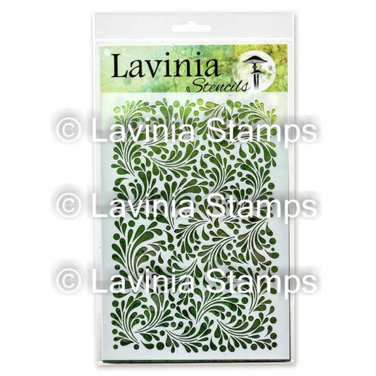 Lavinia Stamps - Stencil - Feather Leaf