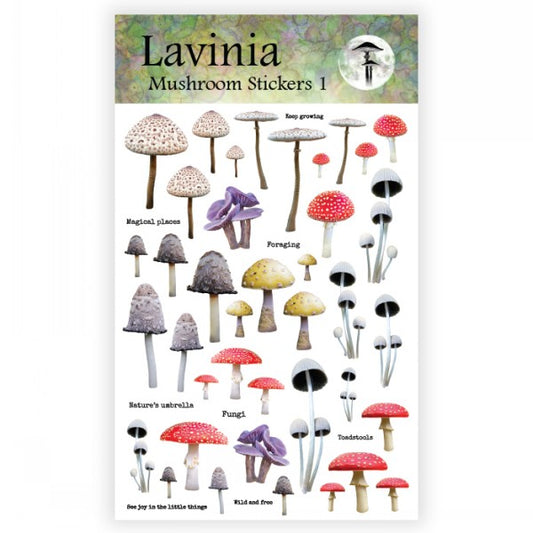 Lavinia Stickers 1 Mushroom Stickers 1