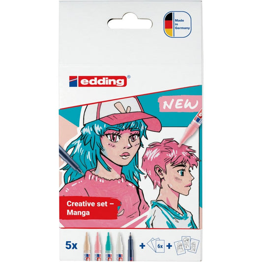 Edding : Creative Set - Manga 15pc