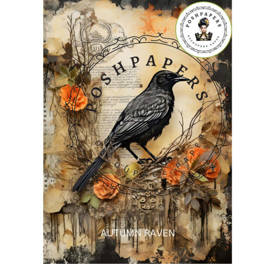 Posh Papers - Autumn Raven 53x73 cm