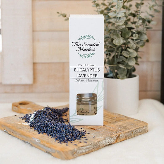 The Scent Market - Eucalyptus Lavender Reed Diffuser