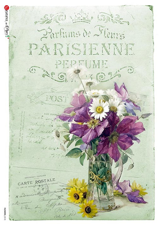 Paper Designs Flowers 0318 A4
