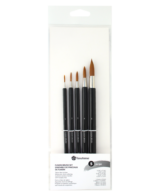 Yasutomo : Fusion Brush Set 5pcs