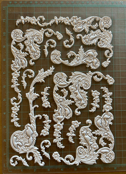 LaBlanche - Vintage Embellishment Stickers - Rococo
