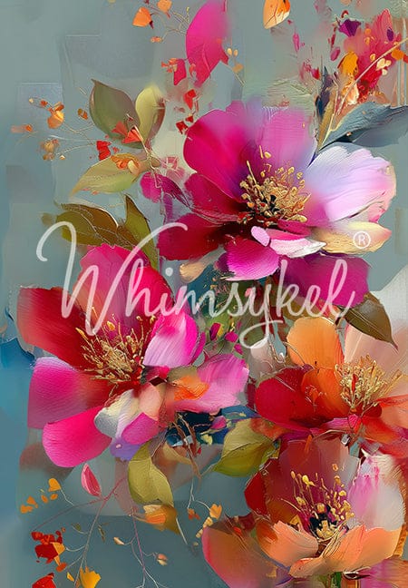 Whimsykel Designs : Decoupage Paper : Fully Alive 21x29"