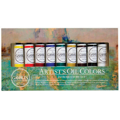 Gambin - Artists Oil Colors Set 9x37 ml