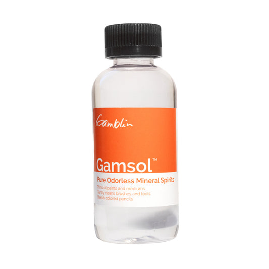 Gamblin - Gamsol Pure Odorless Mineral Spirits 4.2 fl.oz