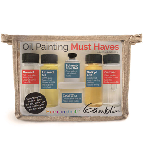 Gamblin - Oil Painting Must Haves Kit