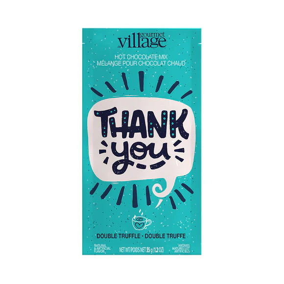 Gourmet Village : Double Truffle Hot Chocolate