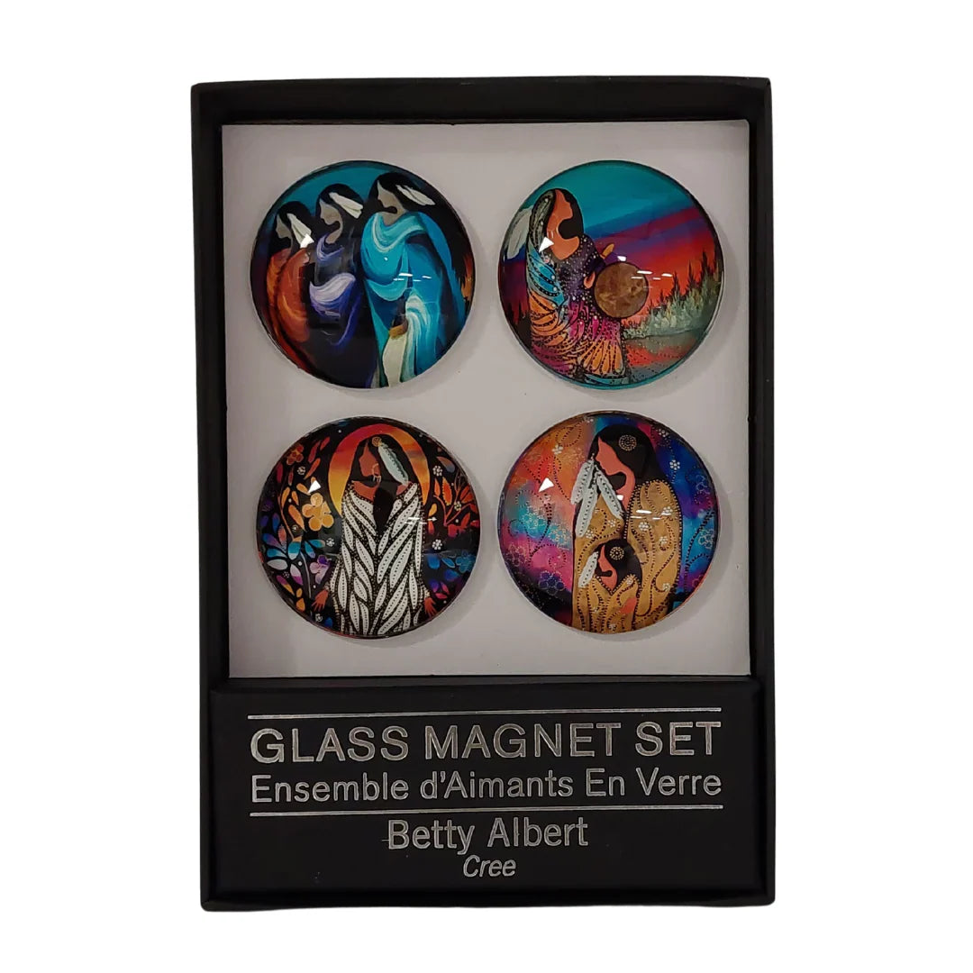 Betty Albert Cree Glass Magnets