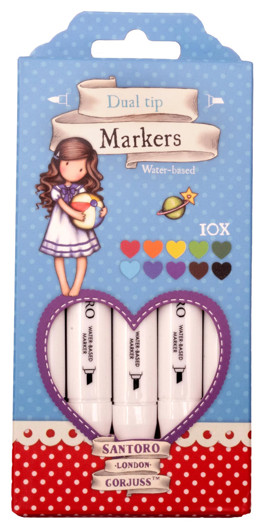 Studio Light Markers : Gorjuss Essentials Brights 10pc