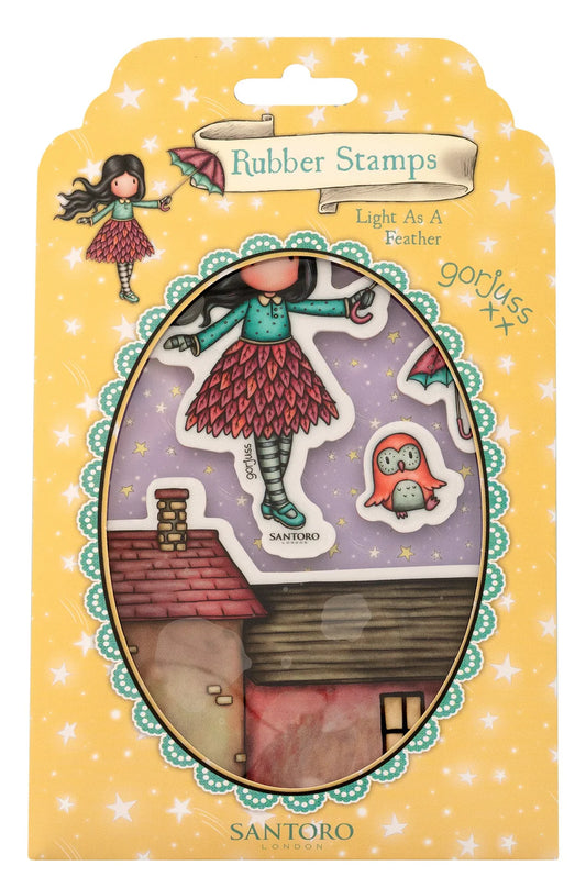 Santoro London Gorjuss Rubber Stamp