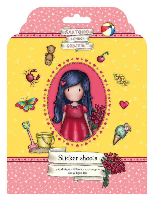 Santoro Gorjuss Sticker Sheets