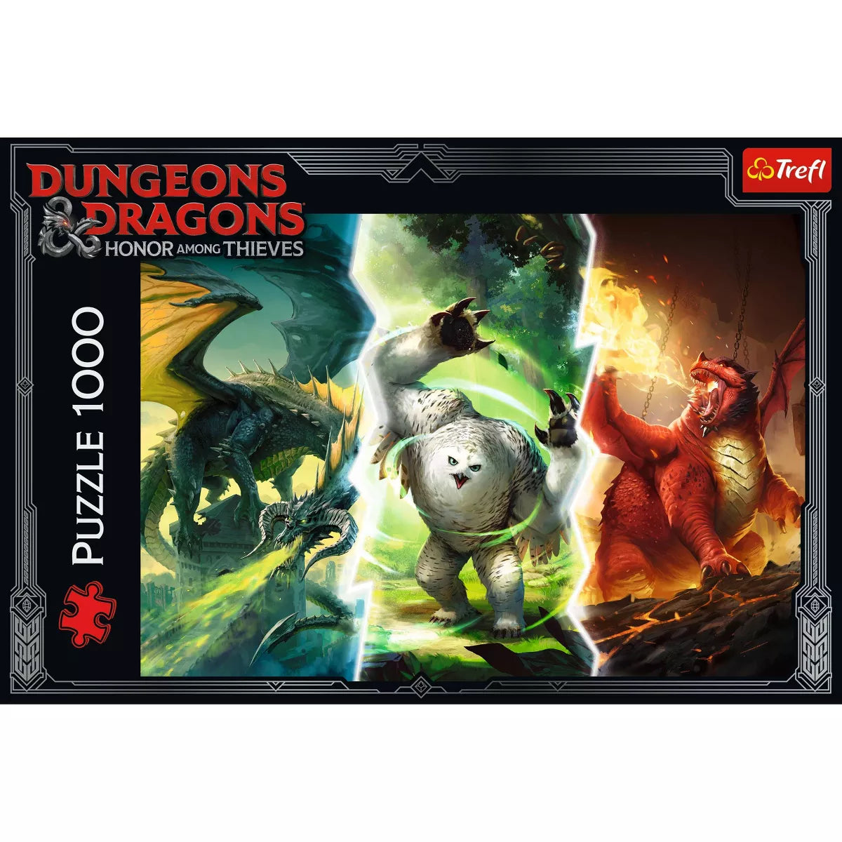 Dungeon & Dragons Legendary Monsters of Faerun Puzzle 1000pc