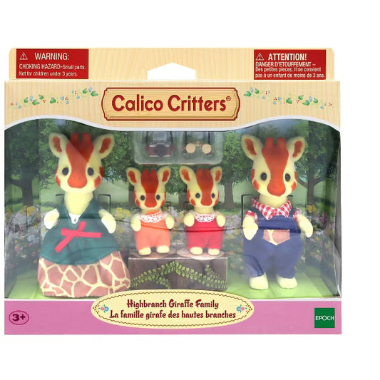 Calico Critters - Highbranch Giraffe Family