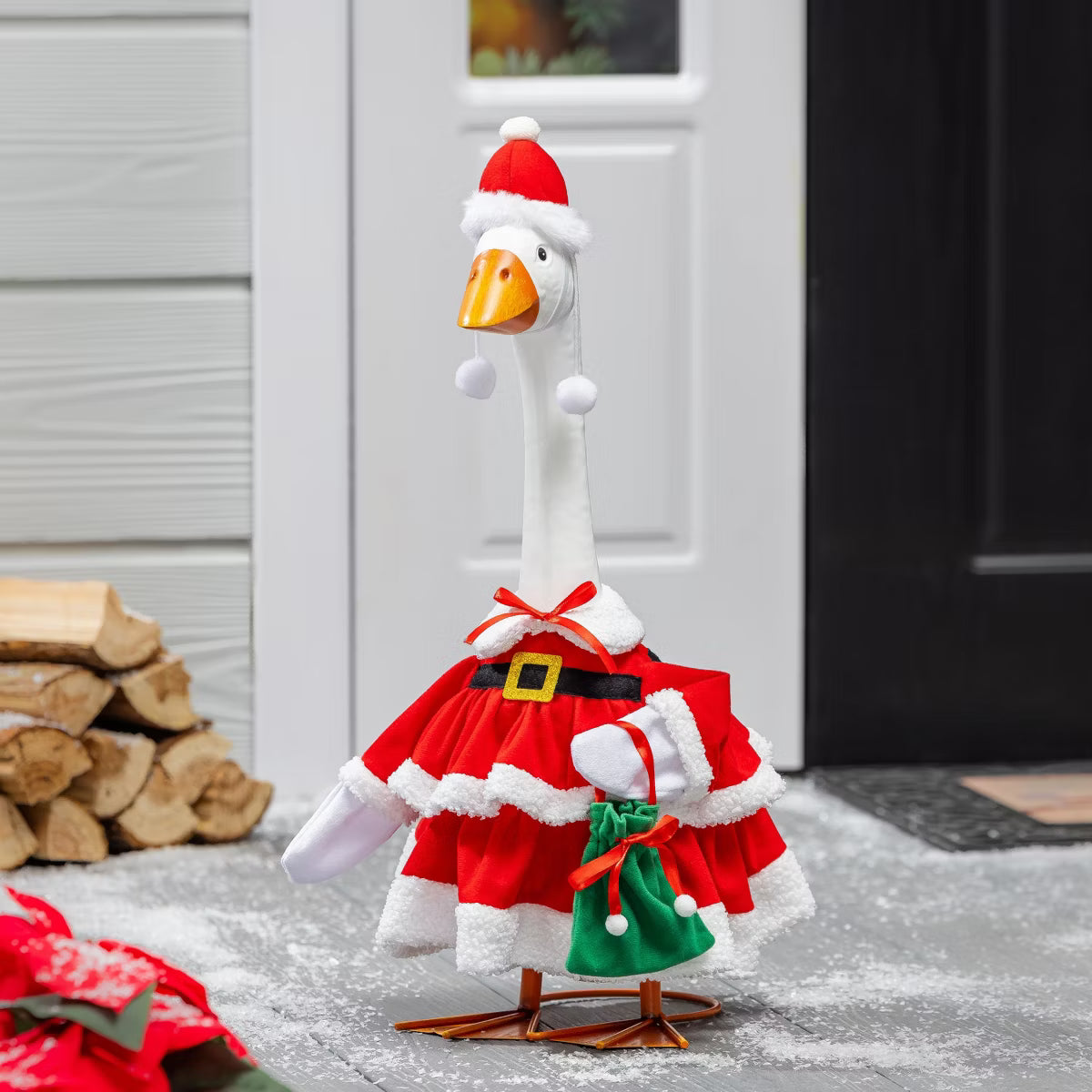 Giddy The Goose Mrs. Claus Outfit