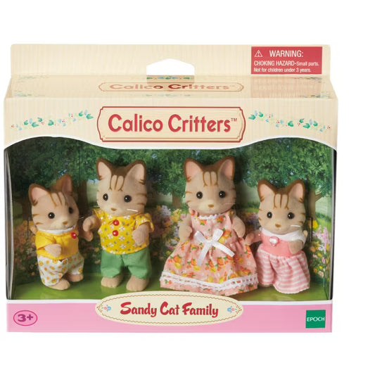 Calico Critters - Striped Cat Family